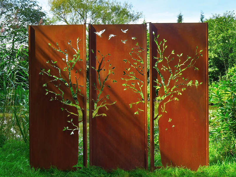 The Perfect Blend of Functionality and Elegance: Corten Steel Fence Panels